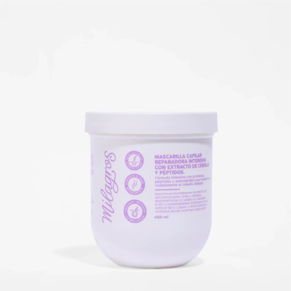 MASCARILLA REPARACION INTENSIVA CEBOLLA MILAGROS