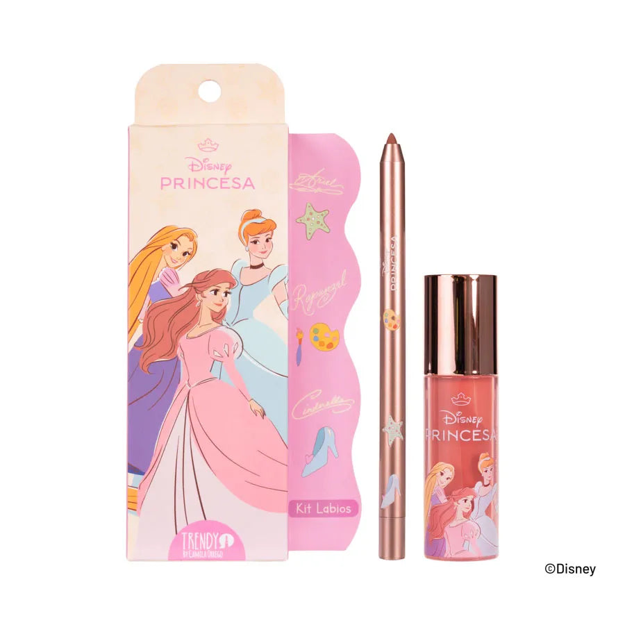 KIT DE LABIOS EN BARRA PRINCESAS TRENDY