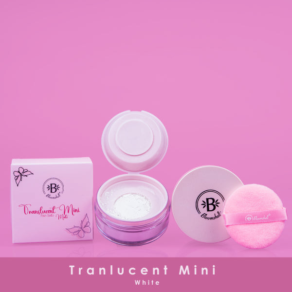 POLVO TRASLUCIDO MINI MALLA BLOOMSHELL