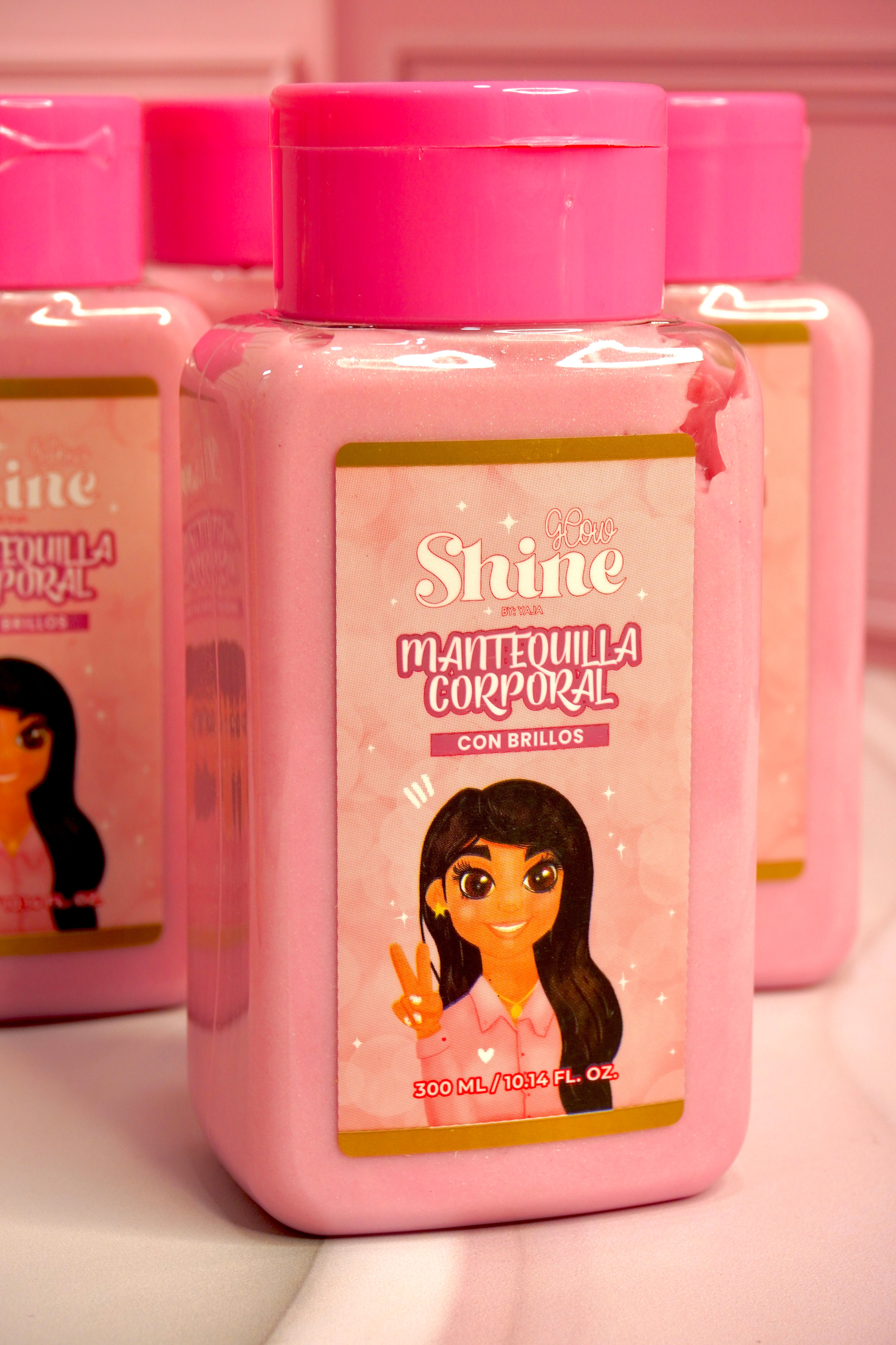 MANTEQUILLA CORPORAL GLOW SHINE ROSADA