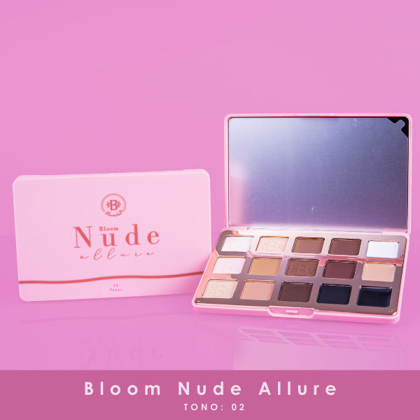 PALETA BLOOM NUDE ALLURE MATE BLOOMSHELL