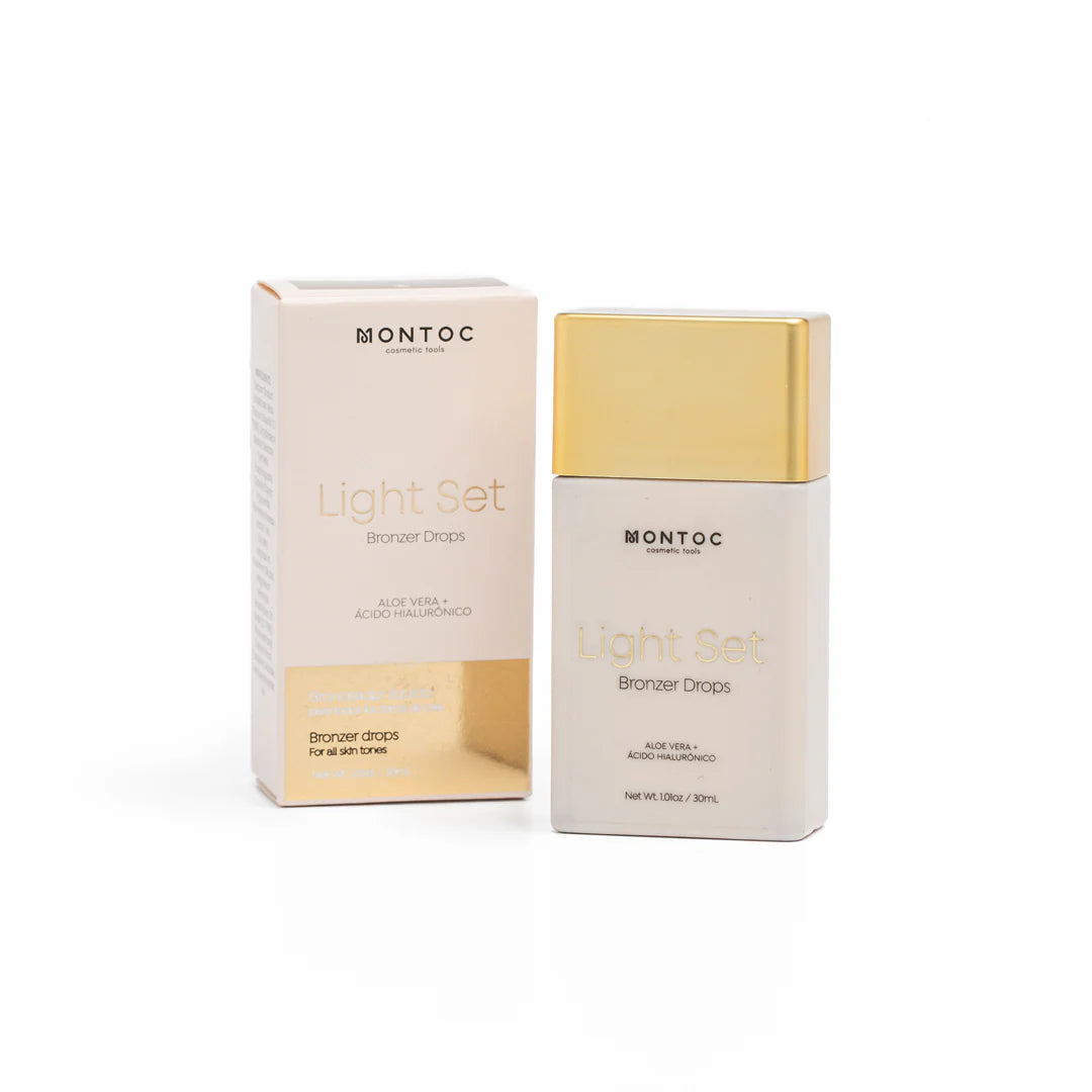 Bronzer Drops Light Set Bronceador Líquido Profesional Montoc