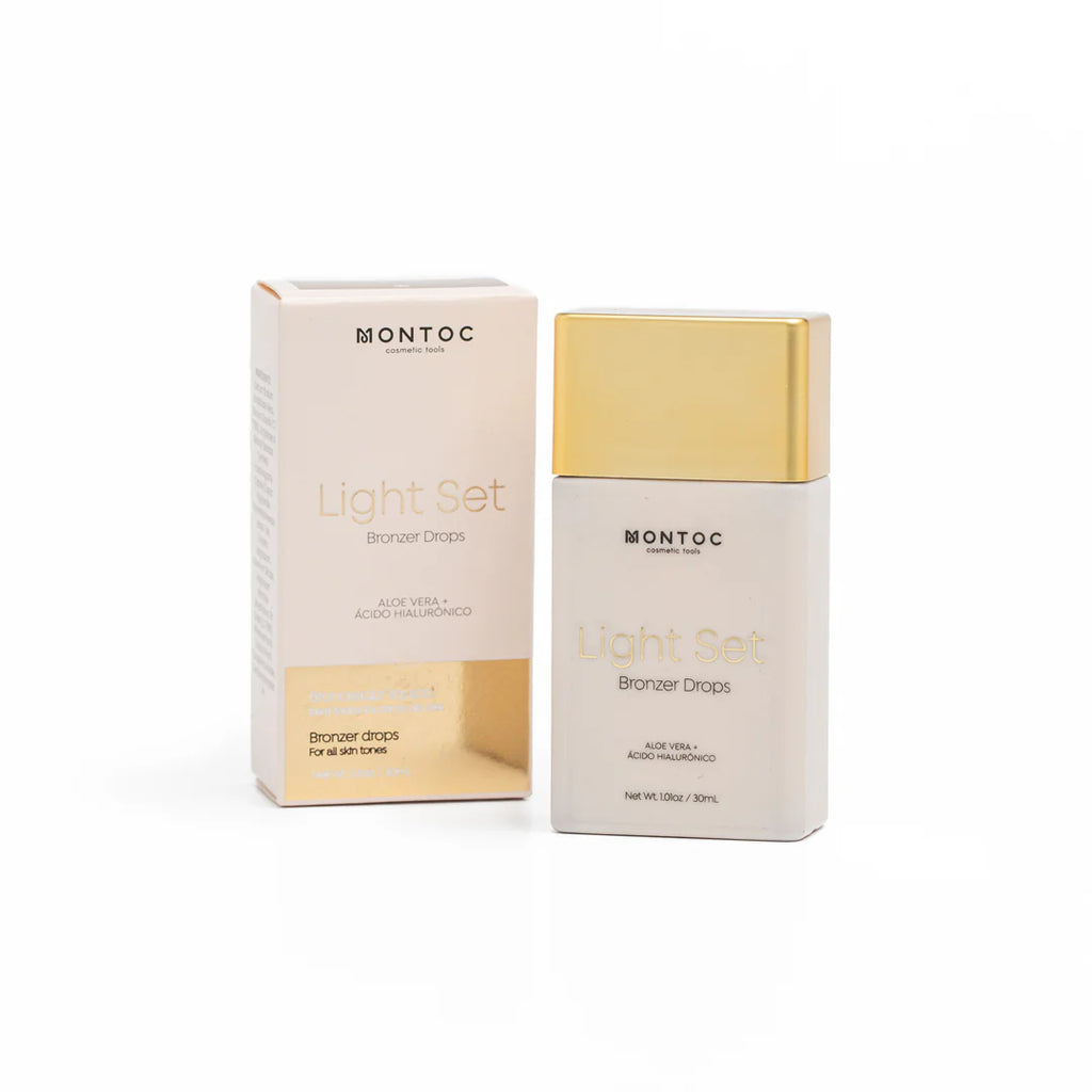 Bronzer Drops Light Set Bronceador Líquido Profesional Montoc