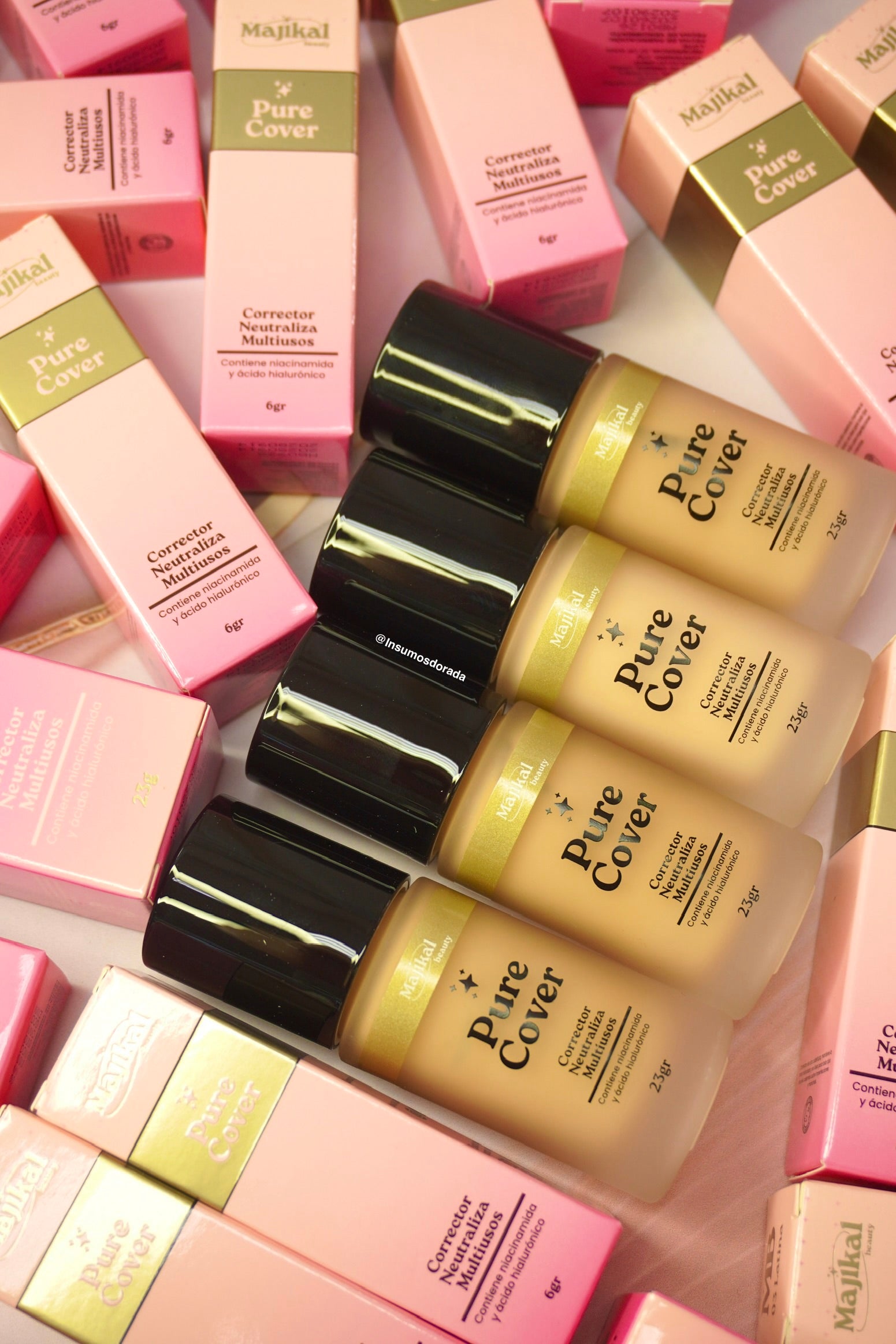 Corrector Pure Cover Jumbo Majikal Beauty