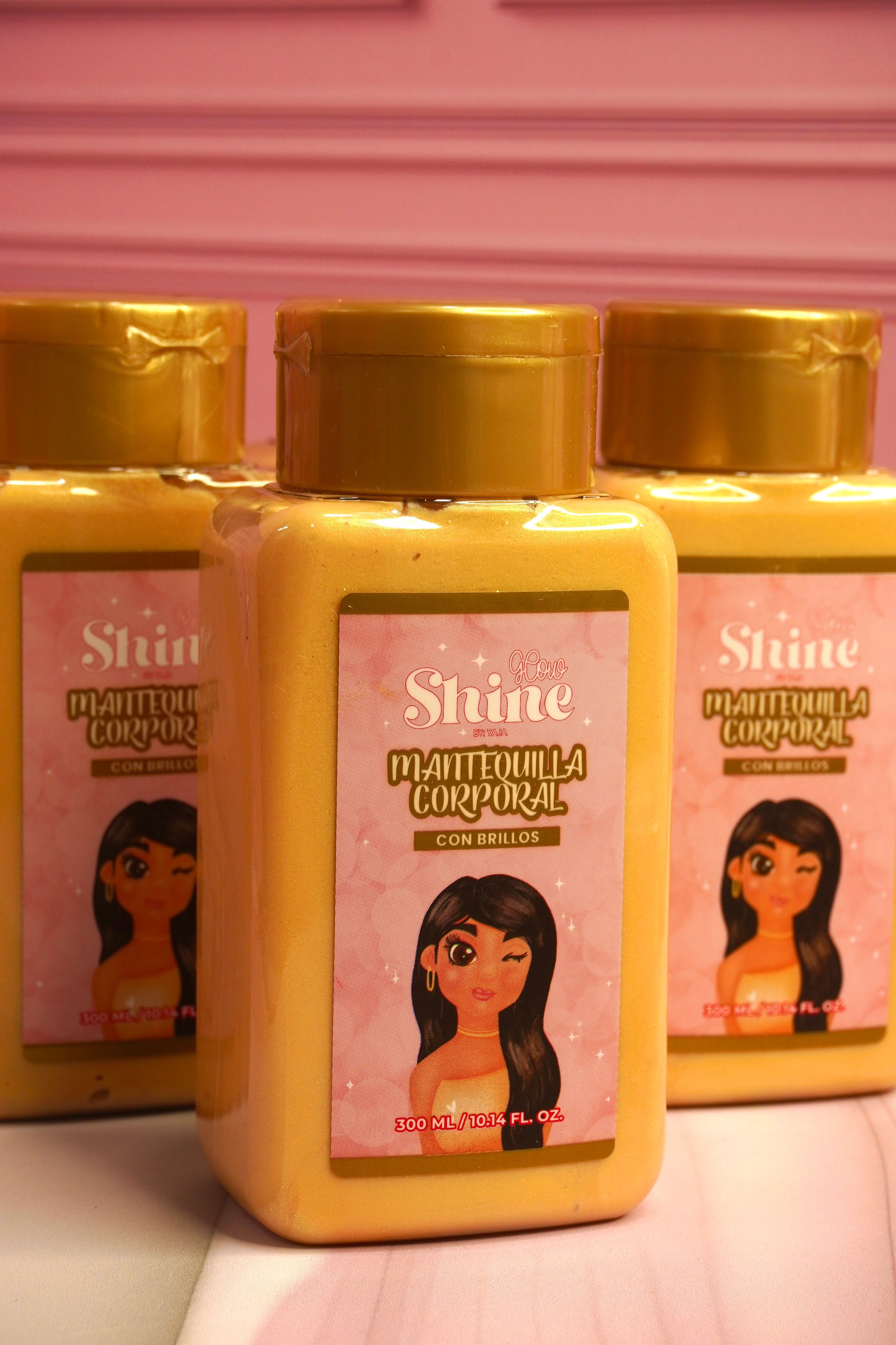 MANTEQUILLA CORPORAL GLOW SHINE DORADA