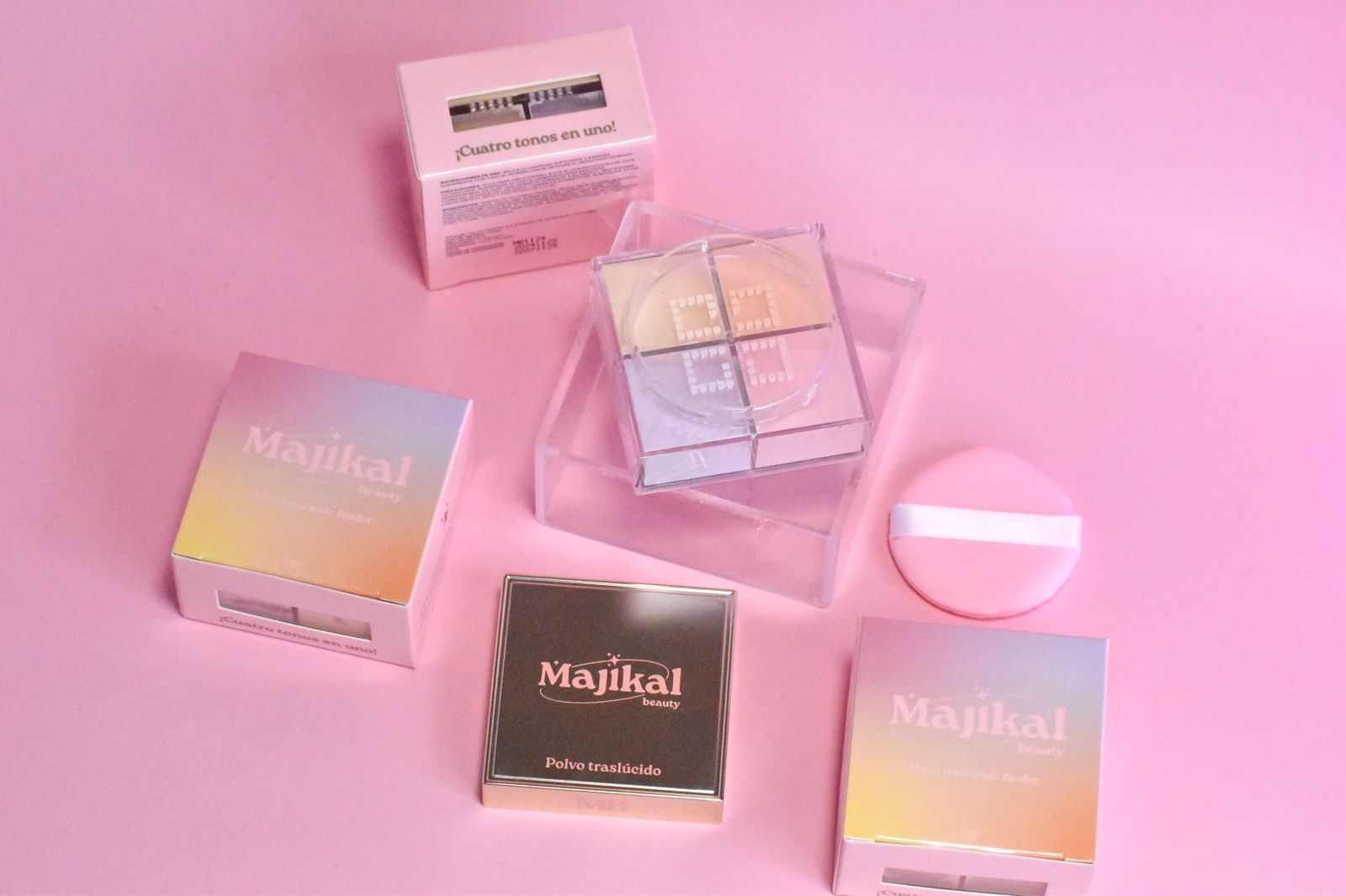 Polvo suelto Traslúcido  Majikal