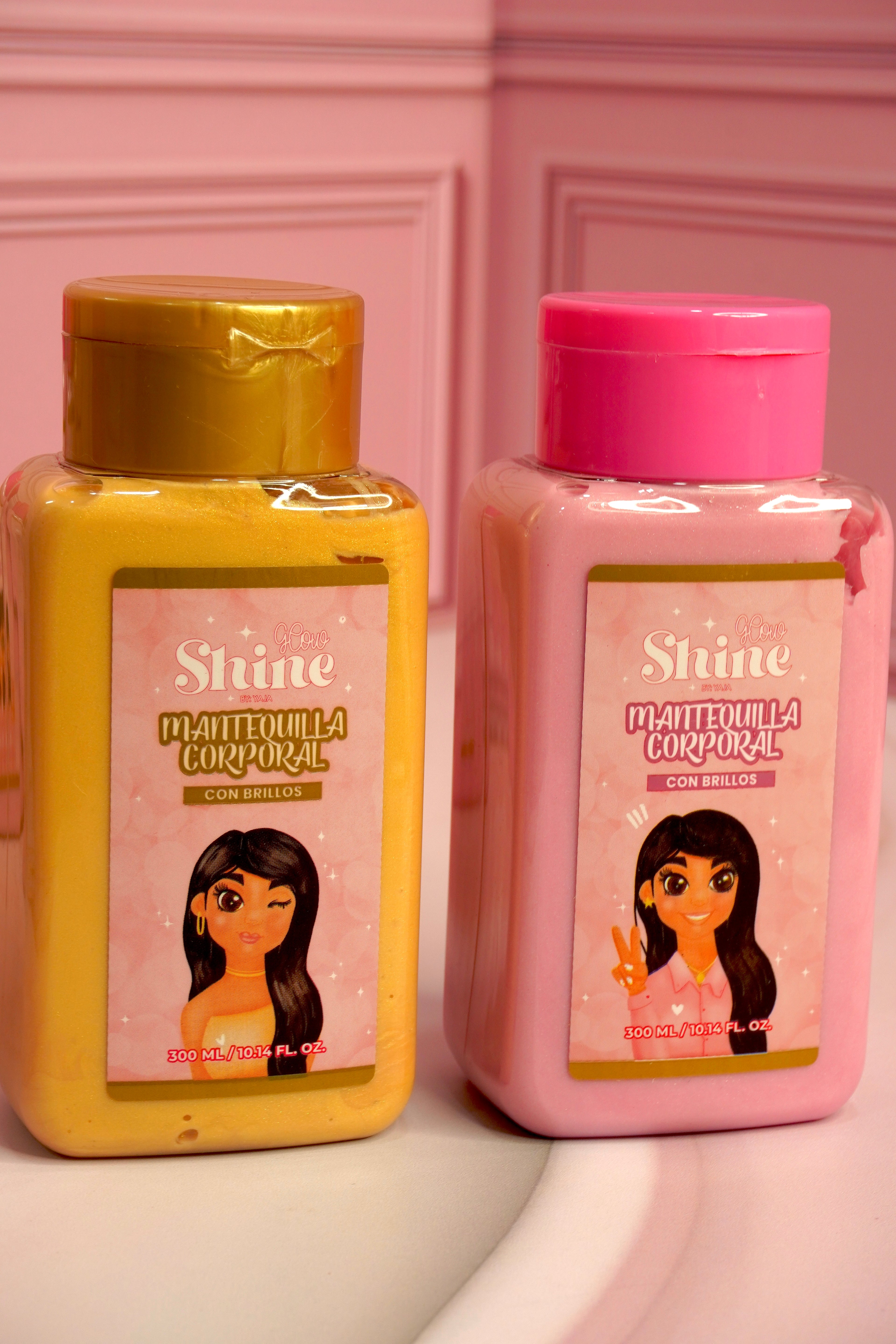 MANTEQUILLA CORPORAL GLOW SHINE ROSADA