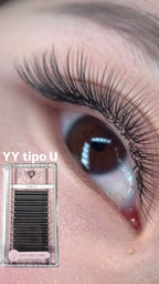 PESTAÑAS U-YY EFECTO AURA FIBRA TECNOLOGICA.