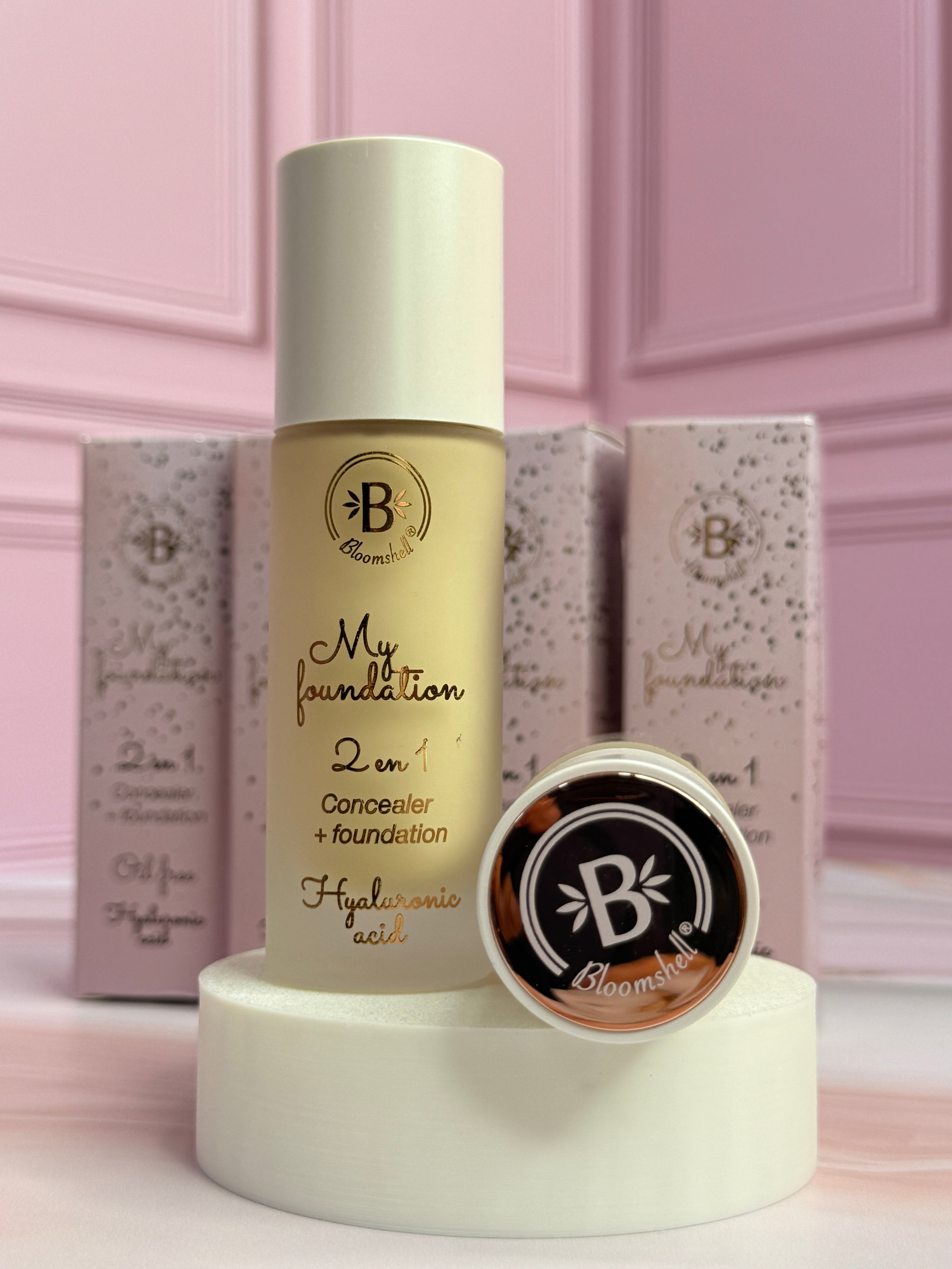 Base My Fundation 2 en 1 Bloomshell