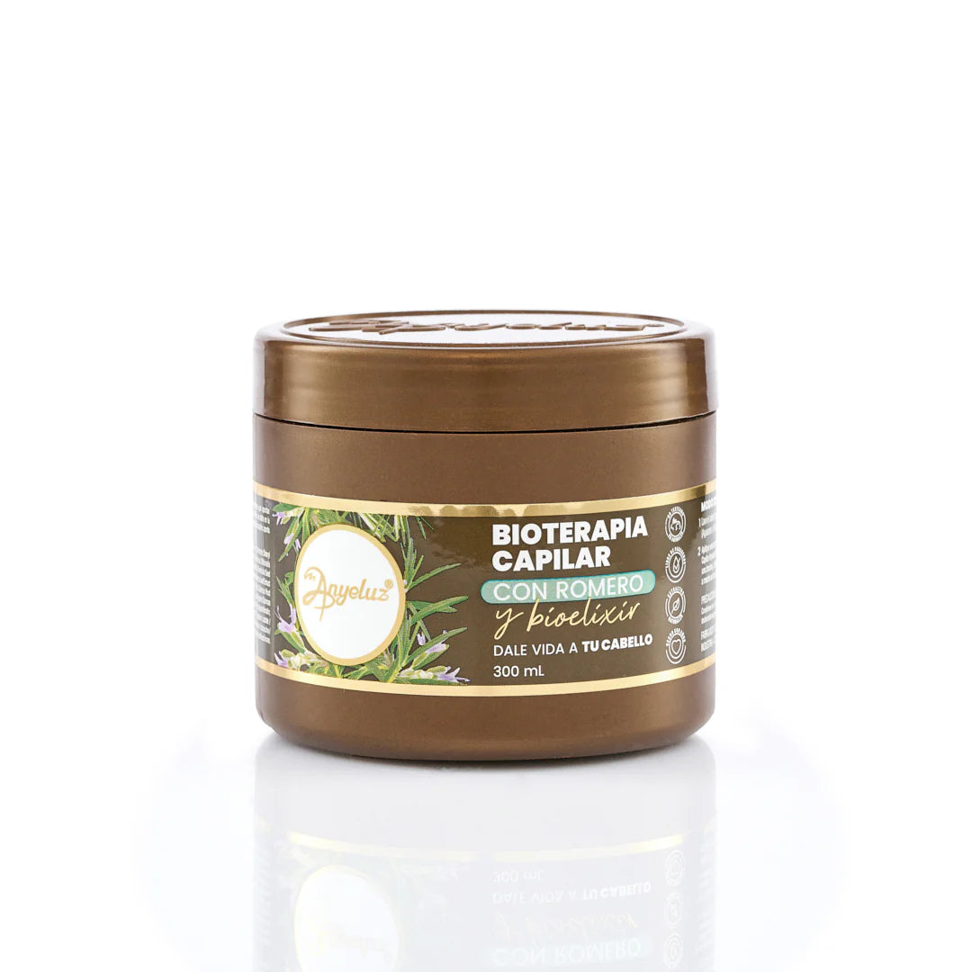 BIOTERAPIA CAPILAR CON ROMERO Y BIOELIXIR ANYELUZ 20 Reseñas
