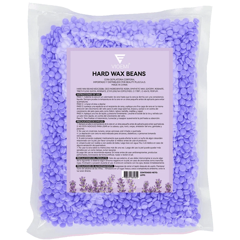 CERA EN PERLAS FACIAL Y CORPORAL 100 GRAMOS VIOEMI