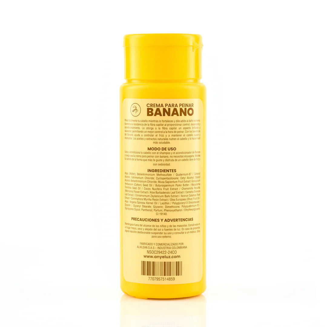 CREMA PARA PEINAR BANANO ANYELUZ