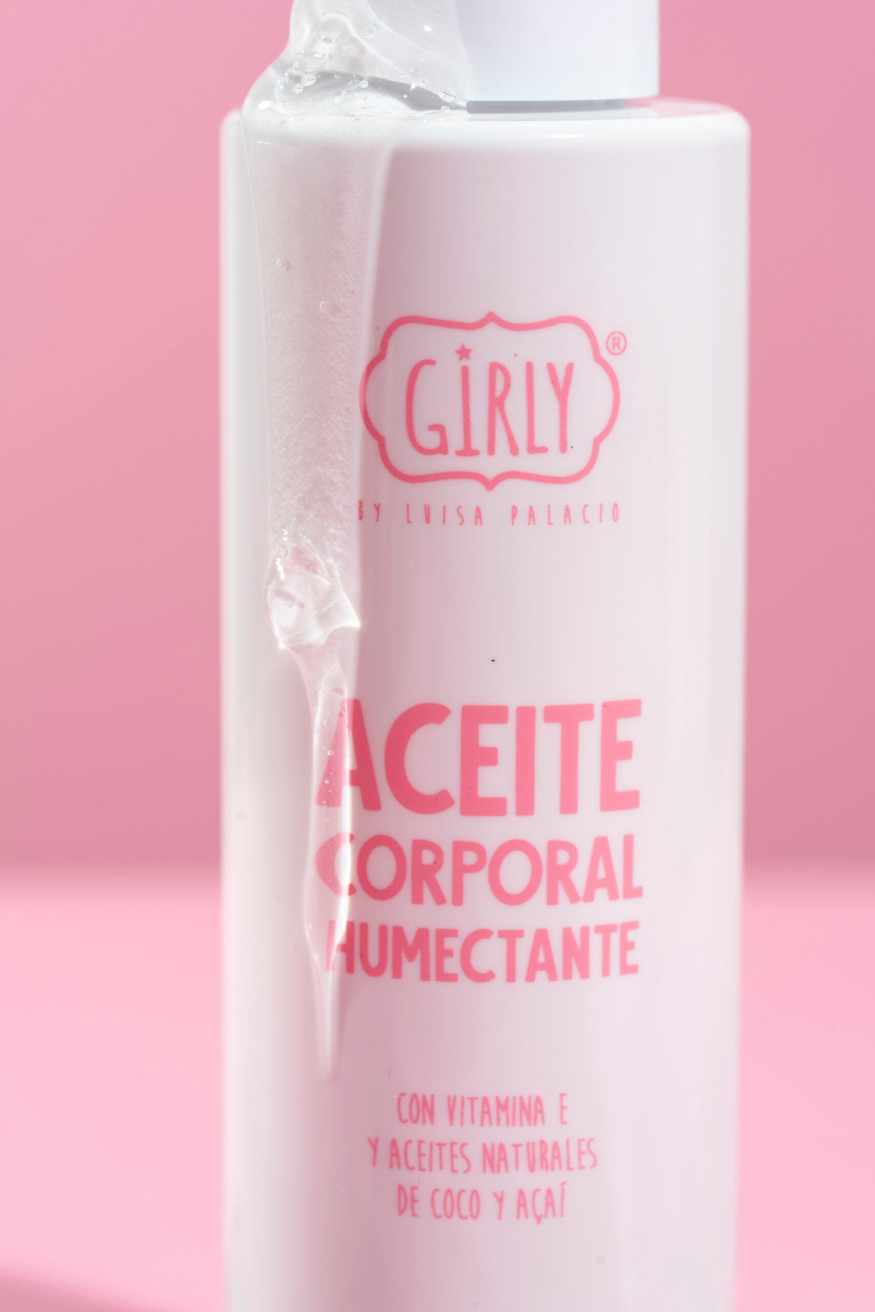 Aceite corporal humectante Girly