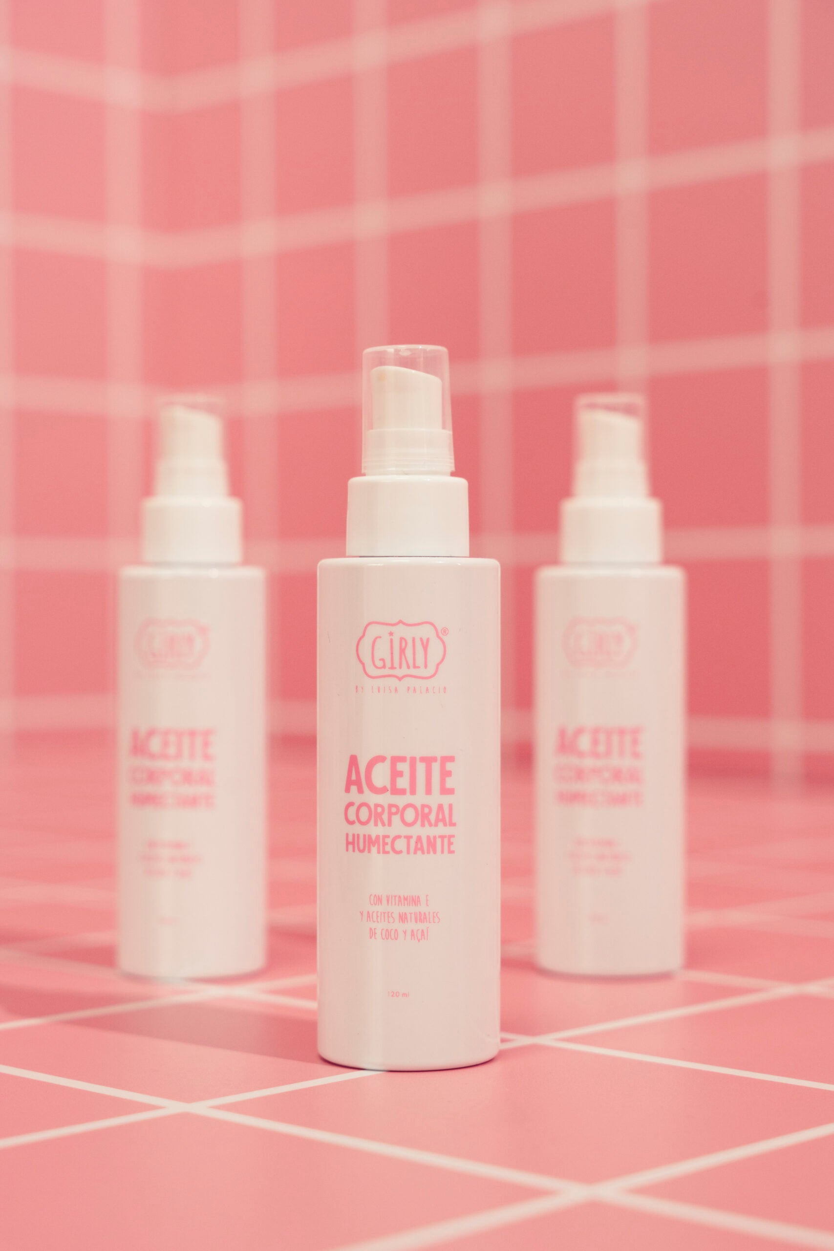 Aceite corporal humectante Girly
