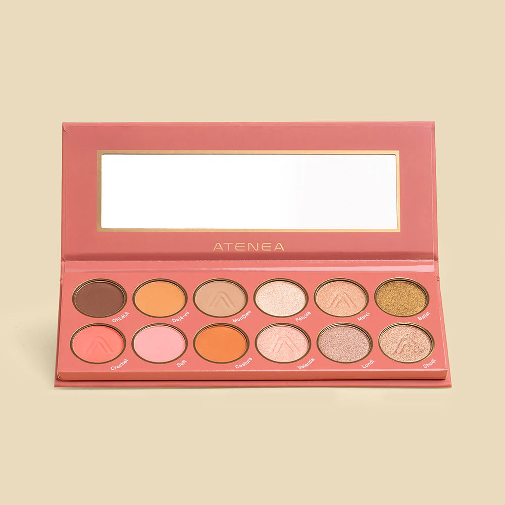 PALETA DE SOMBRAS ROSE 12 TONOS SUBLIME