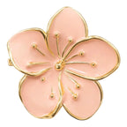 HAIR CLIPS FLOR MEDIANA METALICA REF 10