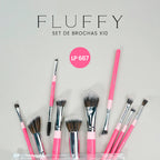 SET DE BROCHAS FLUFY MONTOC