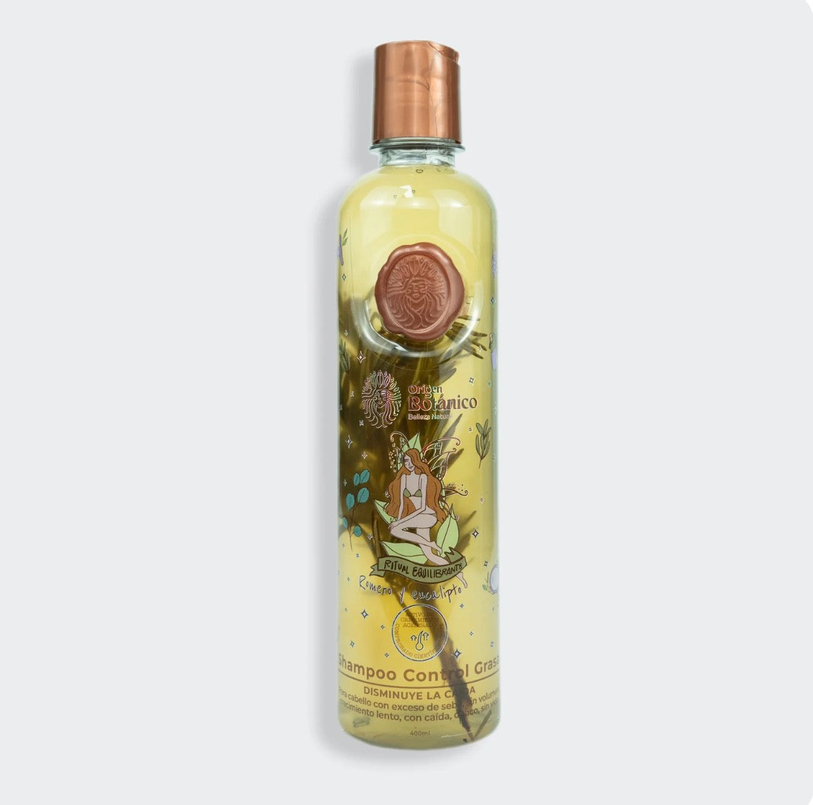 SHAMPOO DE ROMERO CONTROL GRASA RITUAL BOTANICO