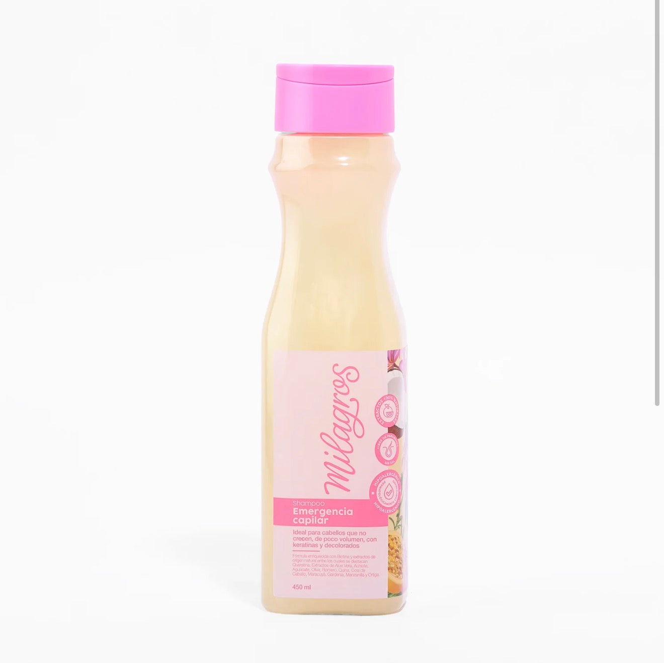 SHAMPOO EMERGENCIA CAPILAR MILAGROS
