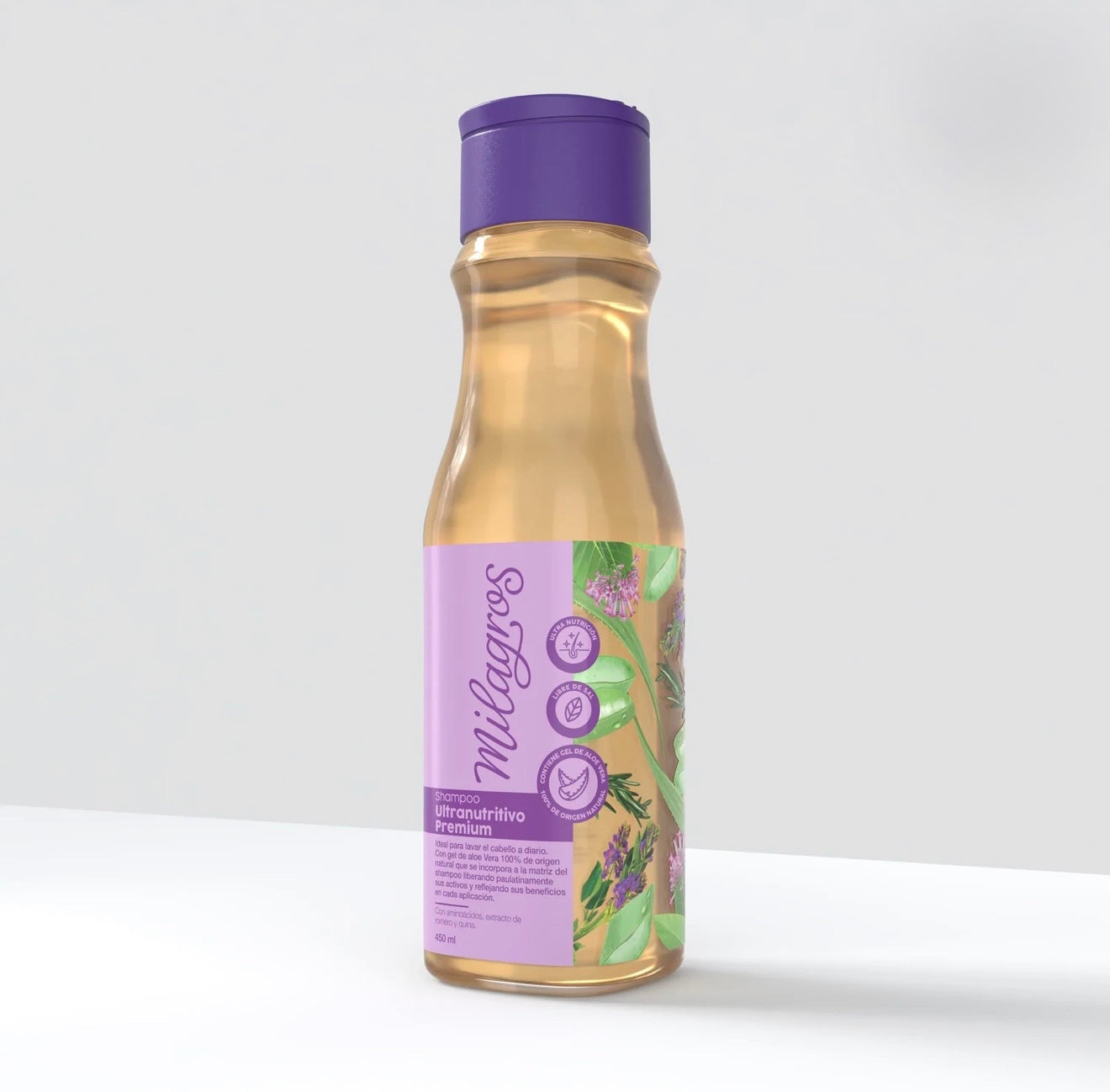 SHAMPOO ULTRANUTRITIVO PREMIUM MILAGROS