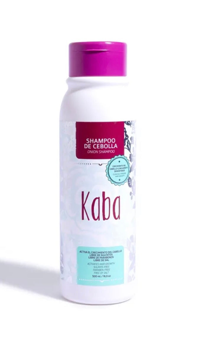 SHAMPOO DE CEBOLLA KABA