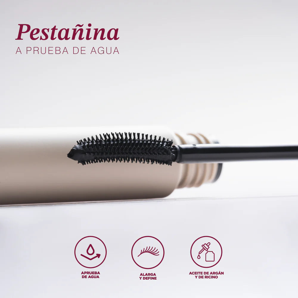 MASCARA DE PESTAÑAS A PRUEBA DE AGUA ATENEA