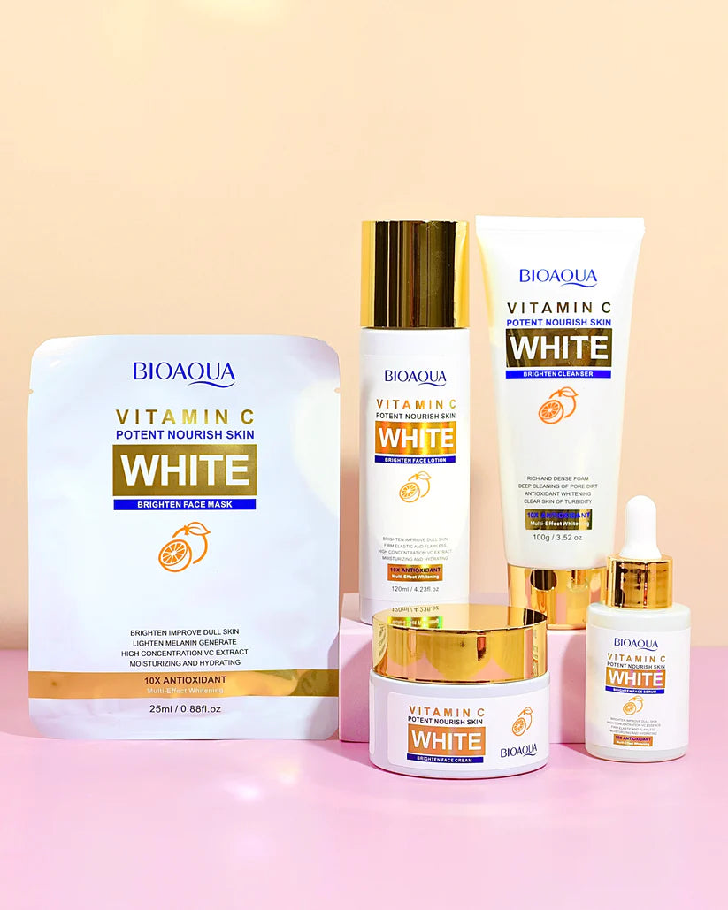 KIT ACLARANTE VITAMINA C WHITE