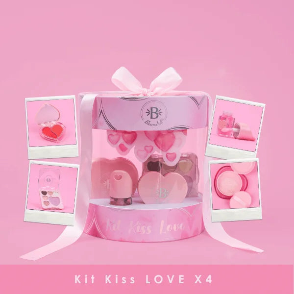KIT KISS LOVE DE AMOR Y AMISTAD BLOOMSHELL
