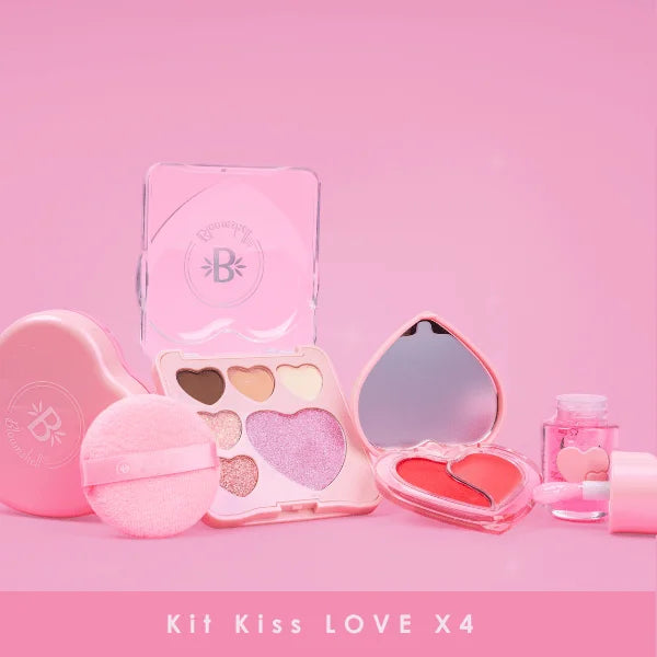 KIT KISS LOVE DE AMOR Y AMISTAD BLOOMSHELL