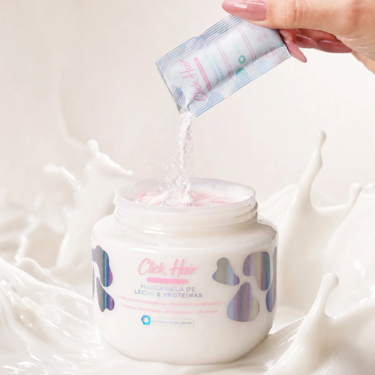 MASCARILLA DE LECHE Y PROTEINA CLICK HAIR