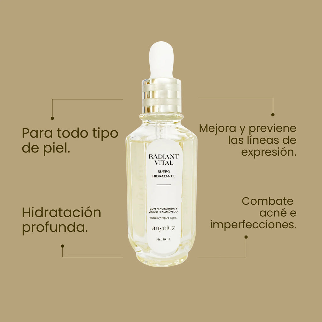 SUERO HIDRATANTE RADIANT ANYELUZ