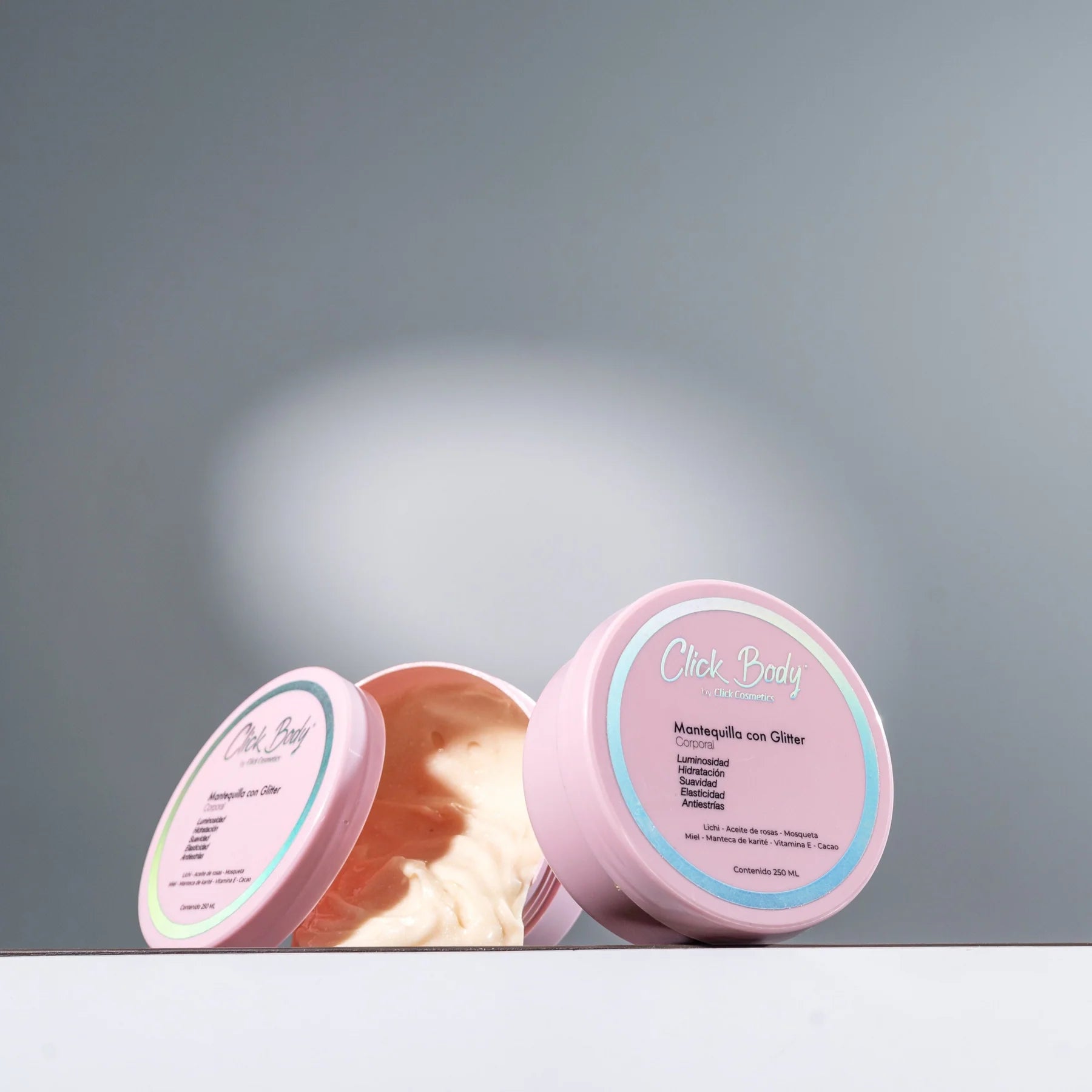 MANTEQUILLA CORPORAL GLITER CLICK HAIR