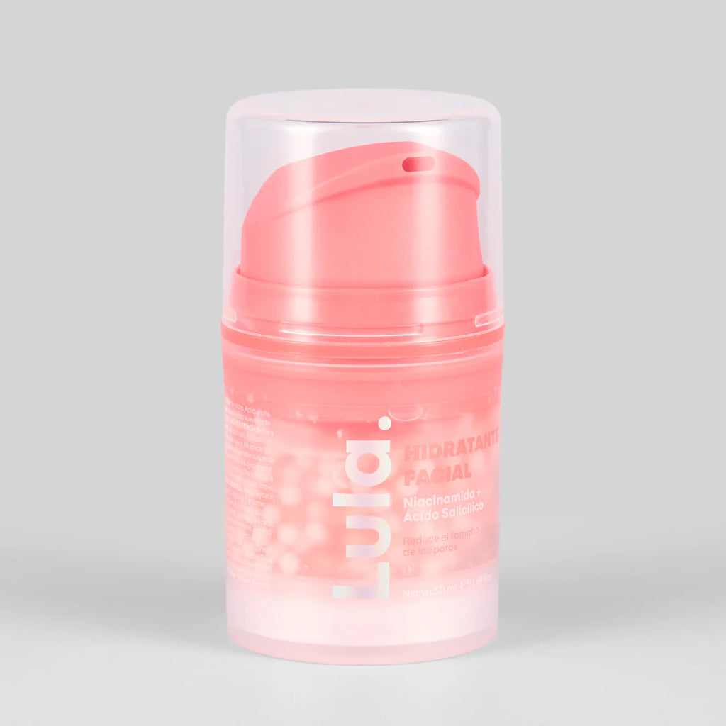 Hidratante Facial con perlas Lula