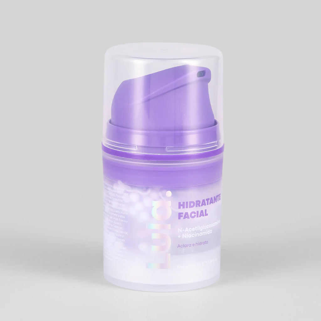 Hidratante Facial con perlas Lula