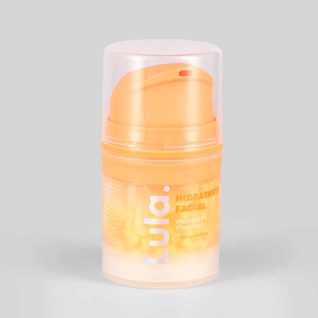 Hidratante Facial con perlas Lula