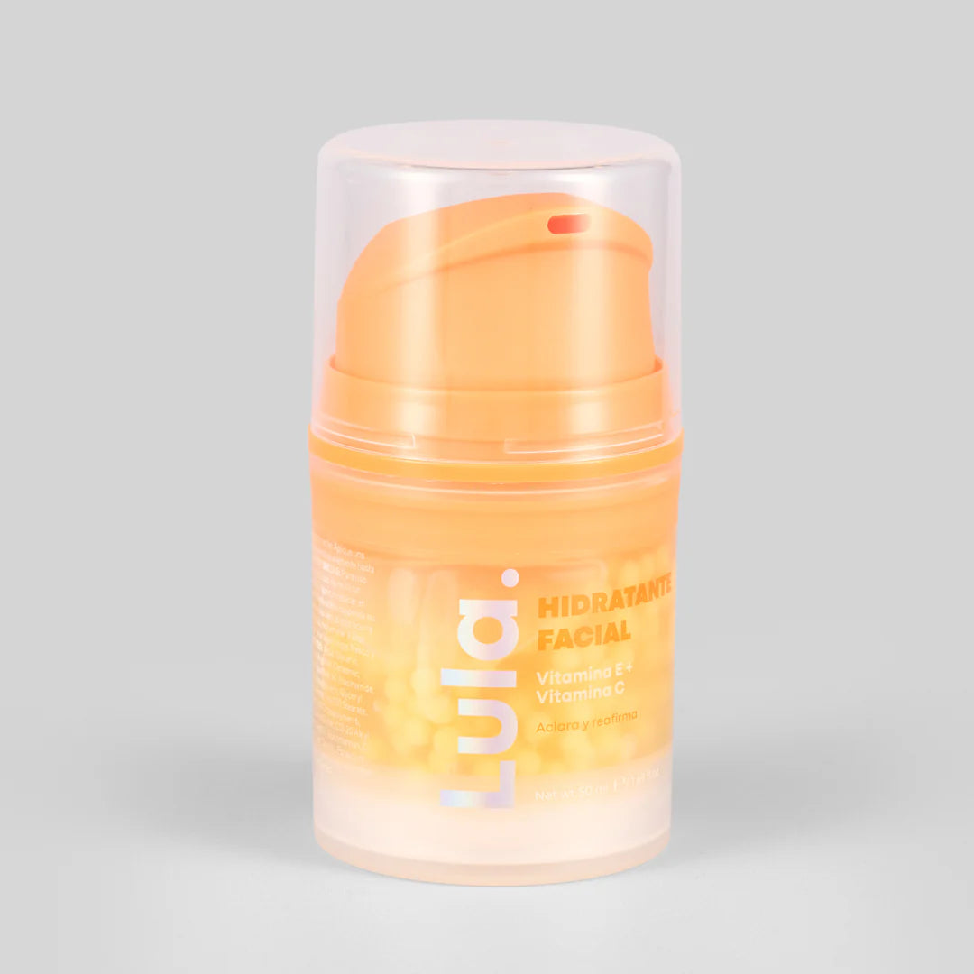 Hidratante Facial con perlas Lula