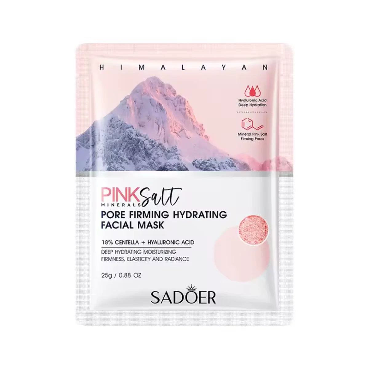 MASCARILLA HIDRATACIÓN Y FIRMEZA SAL ROSA SADOER