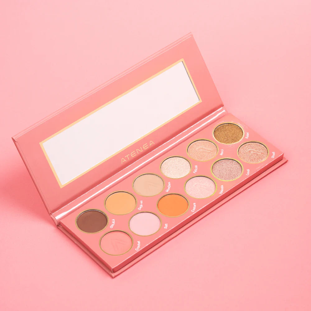 PALETA DE SOMBRAS ROSE 12 TONOS SUBLIME