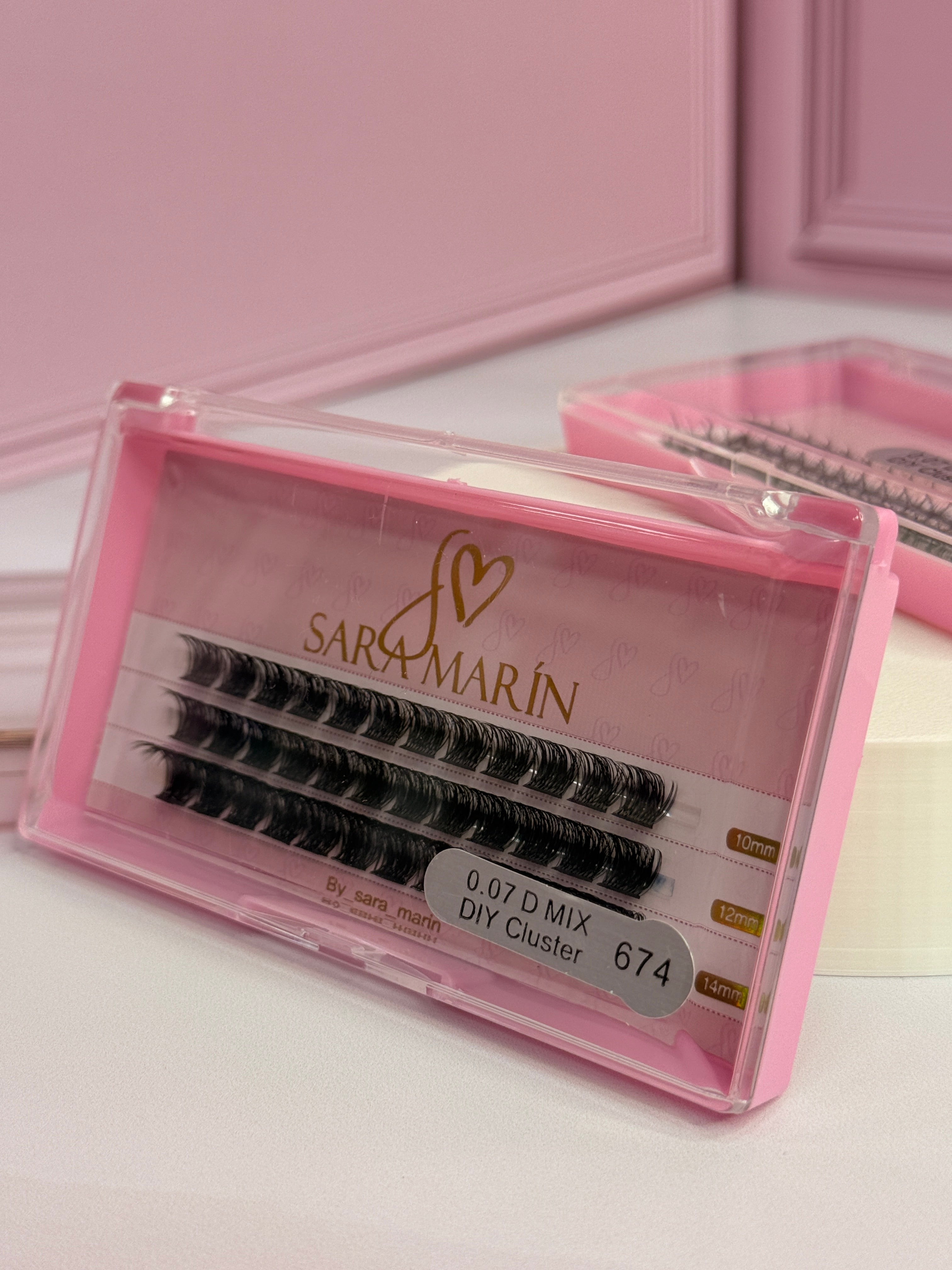 PESTAÑAS PUNTO SARA MARIN EFECTO PESTAÑINA