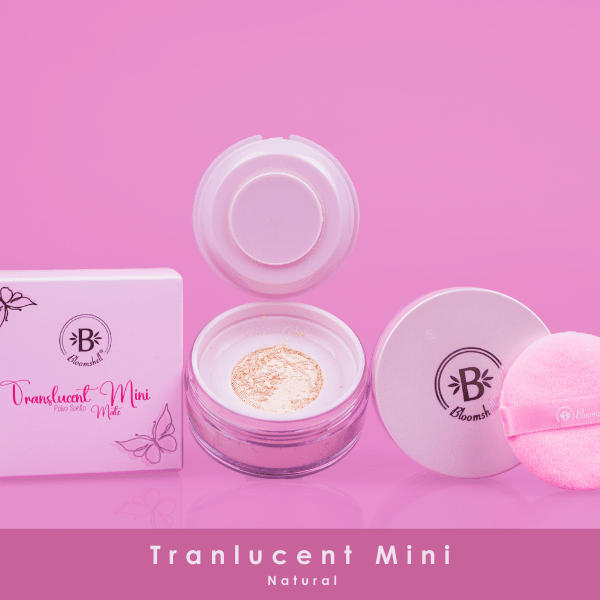 POLVO TRASLUCIDO MINI MALLA BLOOMSHELL