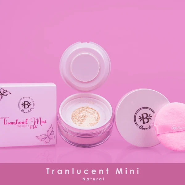 POLVO TRASLUCIDO MINI MALLA BLOOMSHELL