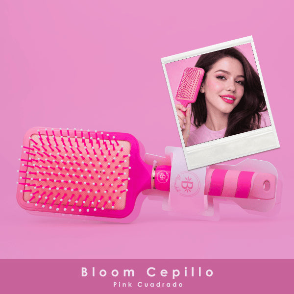 CEPILLO PINK CUADRADO BLOOMSHELL