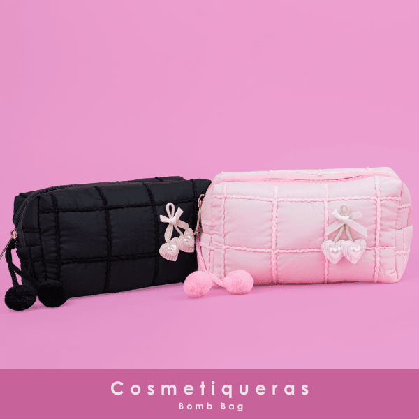 COSMETIQUERA BOMB BAG BLOOMSHELL