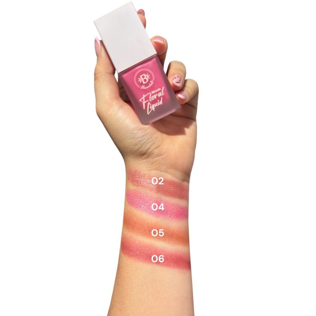 RUBOR LIQUIDO FLORAL BLOOMSHELL