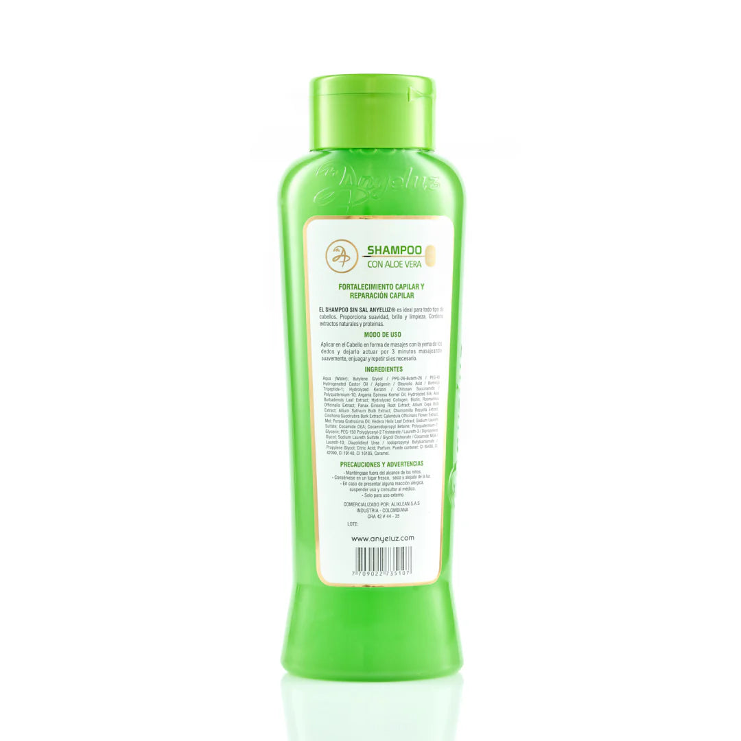 SHAMPOO ALOE DE VERA ANYELUZ