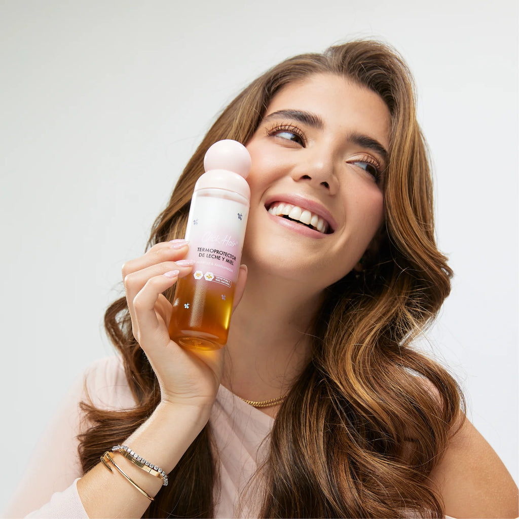 TERMOPROTECTOR BIFASICO DE LECHE Y DE MIEL CLICK HAIR
