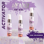 Activador de henna con colageno