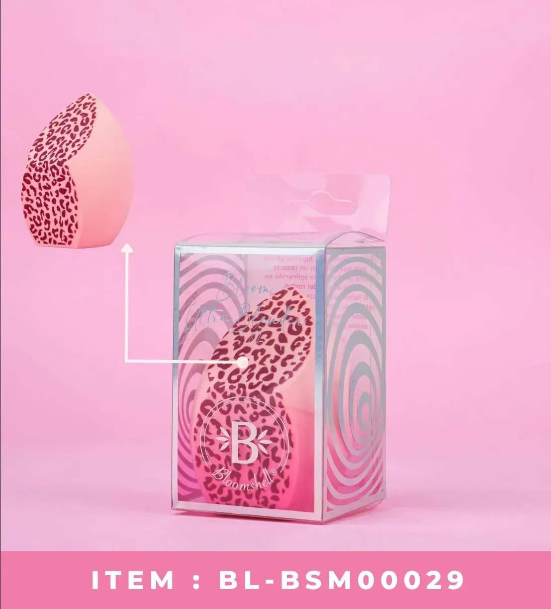 BEAUTY BLENDER ANIMAL PRINT BLOOMSHELL