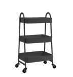 CARRO AUXILIAR METALICO DE 3 NIVELES